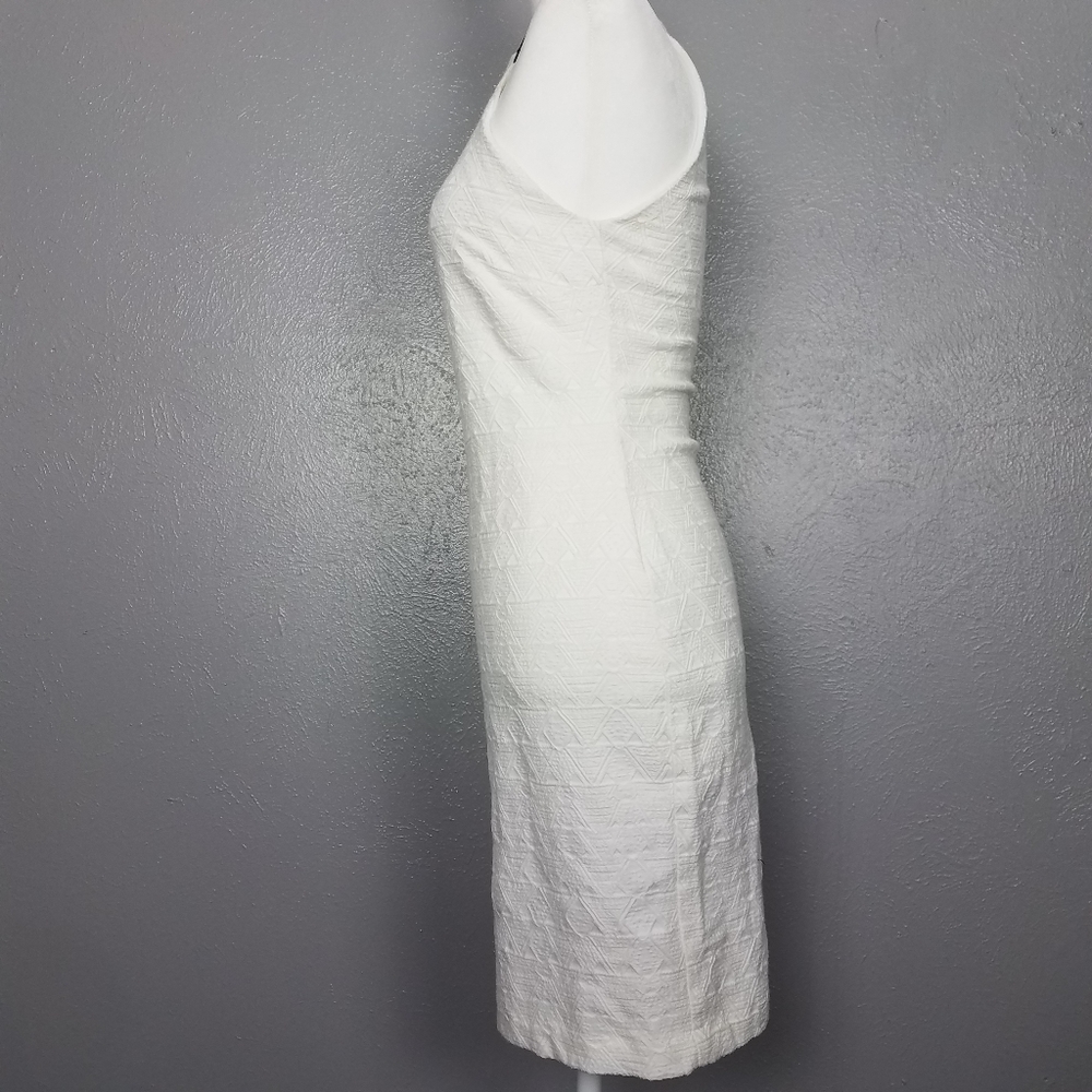 Zara Trafaluc White Sleeveless Dress Size L - Picture 7 of 8